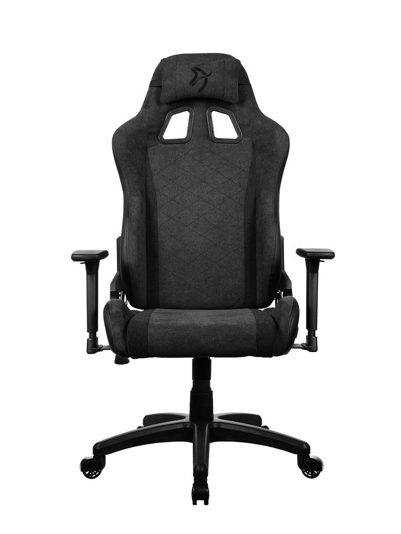 Arozzi Gaming Stuhl Avanti Dark grey SoftFabric Spillekonsolstol Polstret sde #1