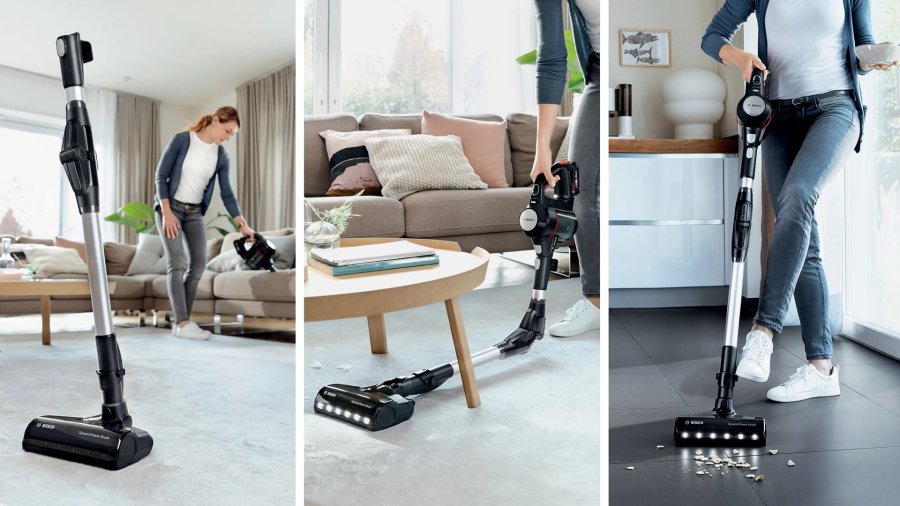 Bosch BCS712XXL stav stvsuger & elektrisk kost Stick vakuum Batteri Dry Posels 0,3 L Sort 3 At #7