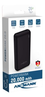 Ansmann PB212 Lithium polymer (LiPo) 20000 mAh Sort #11