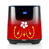 Aerofryer Digital Deluxe 5,5L 1700W Rostfri #4