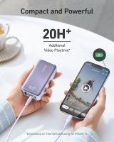 Anker 533 Power Bank (PowerCore 30W) Lithium 10000 mAh Sort #4