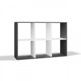 MALAX REOL 2X3 ANTRACIT/HVID #4