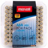 MAXELL Alkaline batteri LR03 AAA 1.5V 100 stk. #1