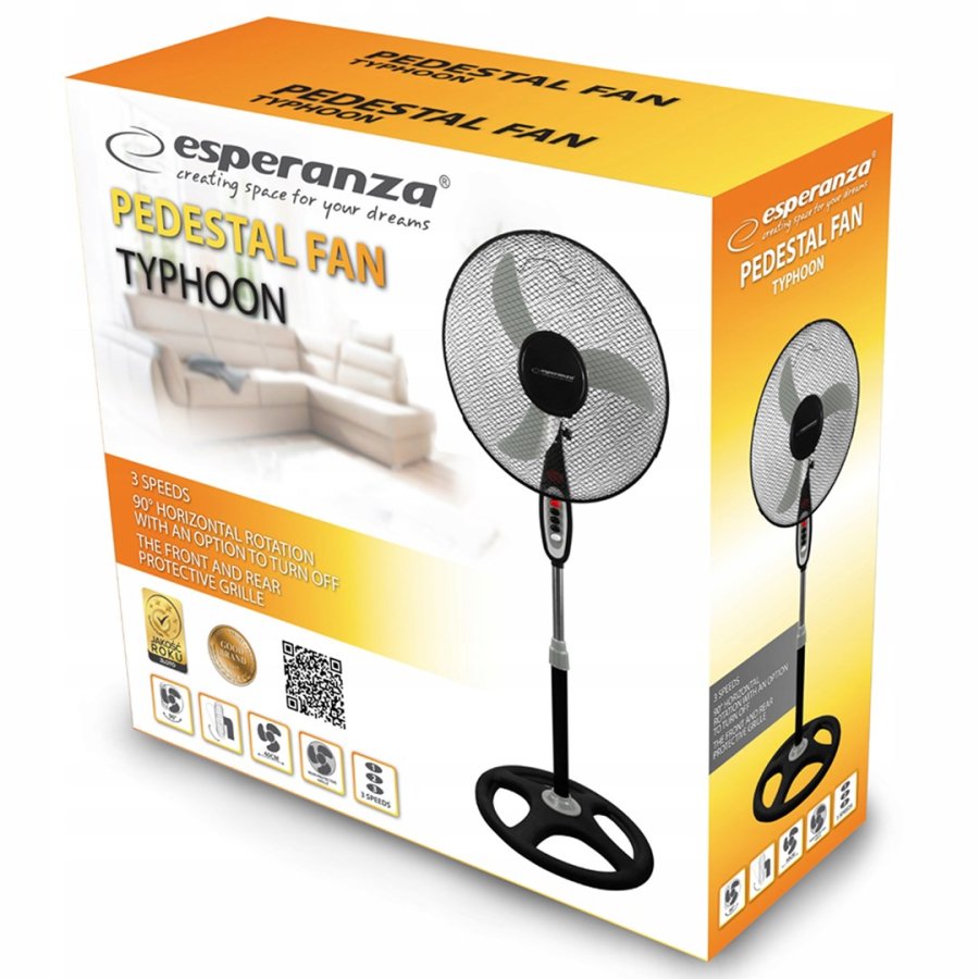 Esperanza EHF002KE ventilator Sort #13