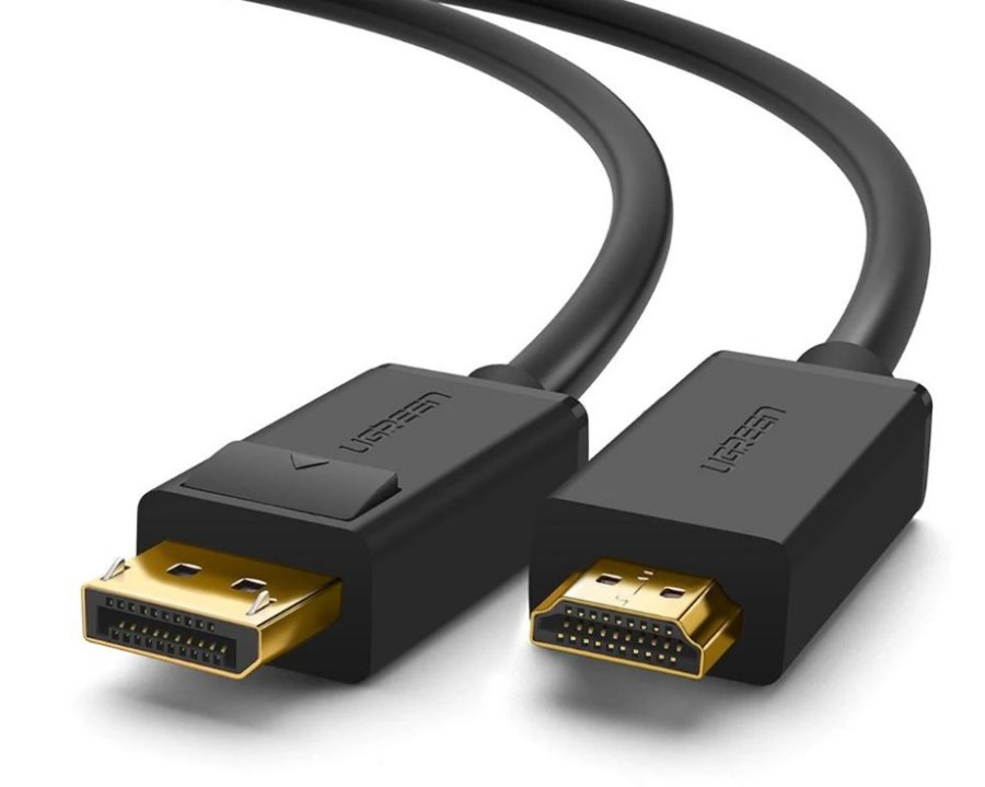 Ugreen 10239 videokabel adapter 1,5 m DisplayPort HDMI Sort #1