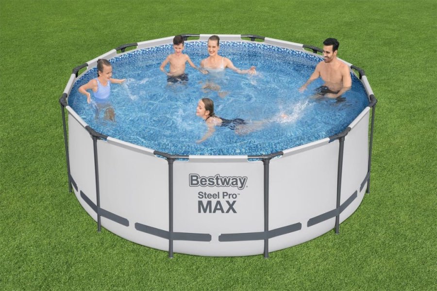 Bestway Steel Pro Max 56420 Indrammet pool Rund 10250 L Gr� #4