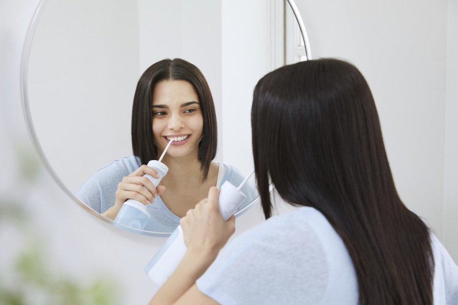 Panasonic Oral Irrigator EW-DJ26-A303 | 200 ml | 2 Heads | White #6