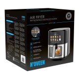 N'oveen AF770 X-LINE Frituregryde uden fedt Sort, Slv #33