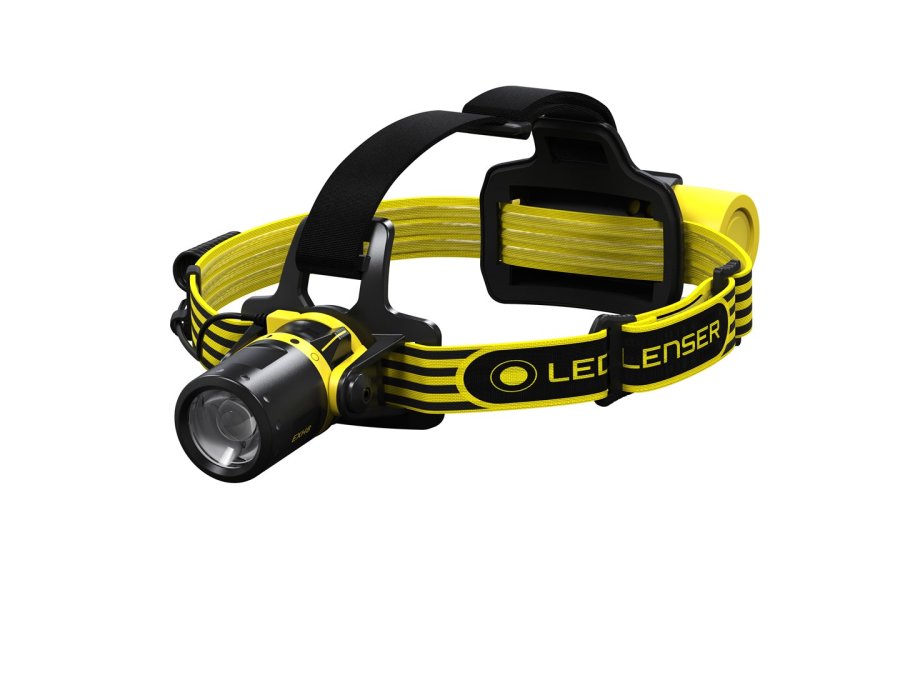 Ledlenser EXH8 Sort, Gul Hovedb�nd lommelygte #3