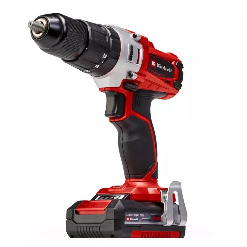 Einhell TE-CD 18/2 18750 rpm Nglefri 1,45 kg Sort, Rd #8