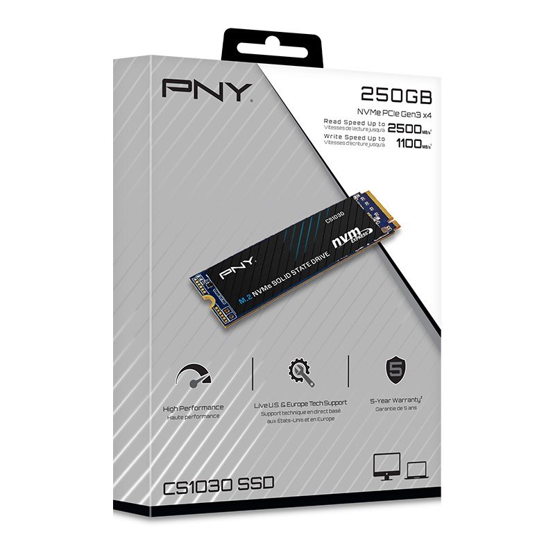 PNY CS1030 M.2 NVMe 250 GB PCI Express 3.0 #2