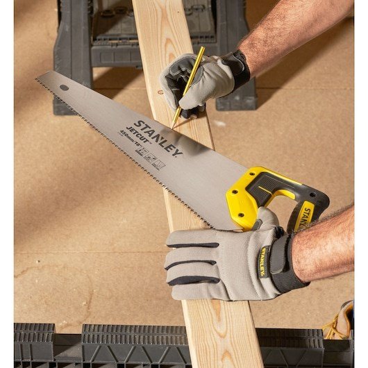 Stanley 2-15-283 hndsav 45 cm Sort, Rustfrit stl, Gul #9
