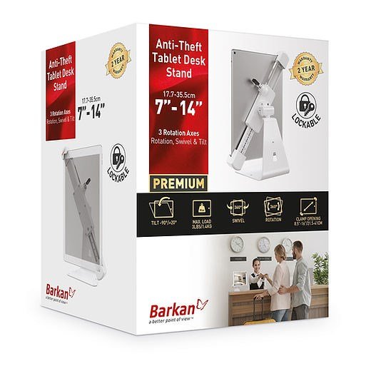 Barkan Mounting Systems T71HL tablet sikkerhedsls 35,6 cm (14