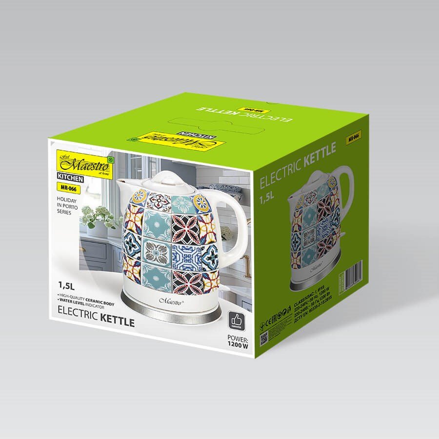 MAESTRO MR-066-PORTO Keramisk elkedel #4