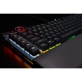 Corsair K100 RGB Optical-Mechanical Gaming tastatur Spil USB QWERTZ Tysk Sort #20