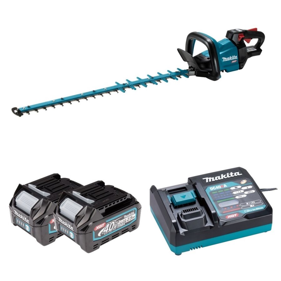 Makita UH009GD201 40V XGT 750 mm batteridrevet hkkeklipper #6