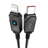 Baseus Unbreakable USB C til iP-kabel 1 m 20 W Sort #2