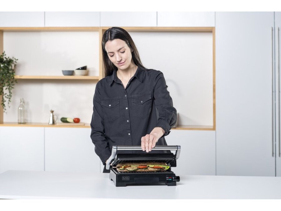 Black+Decker BXGR2200E elektrisk grill #19