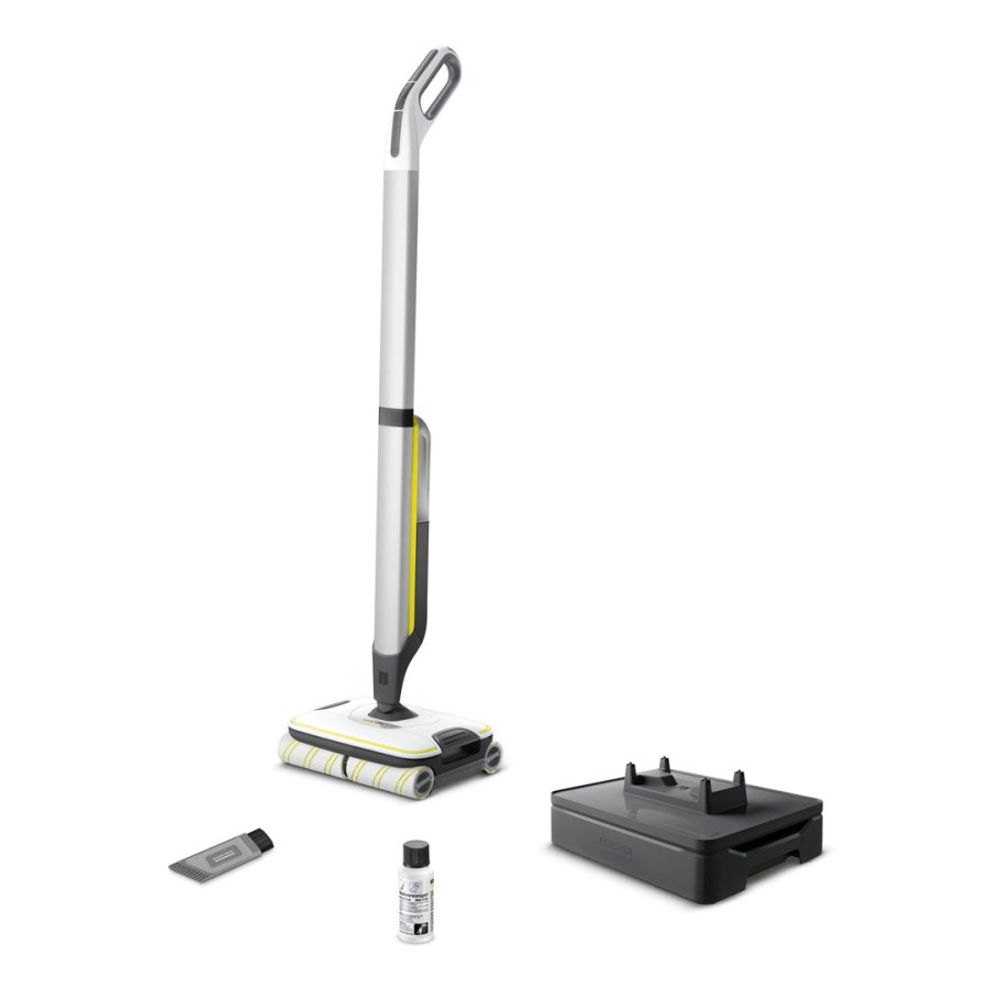 Krcher FC 7 CORDLESS Electric broom Batteri Vd Posels Sort, Hvid, Gul 2,85 At #1