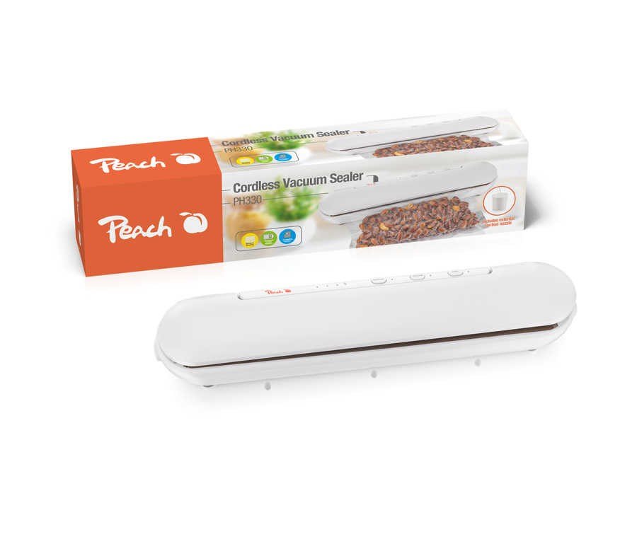 Peach PH330 vakuum forsegler -550 mbar Hvid #2