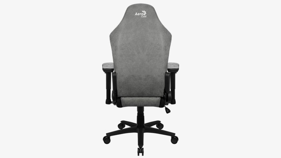 Aerocool Crown AeroSuede Universal gamingstol Polstret sde Stone Grey #8