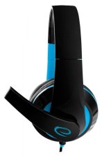Esperanza EGH300B Headset Ledningsfrt Spil Sort, Bl #2
