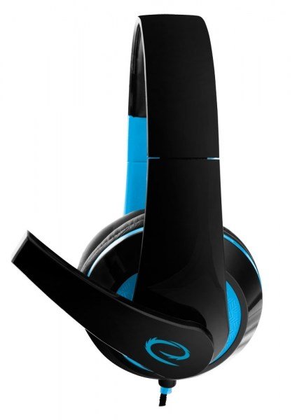 Esperanza EGH300B Headset Ledningsfrt Spil Sort, Bl #2