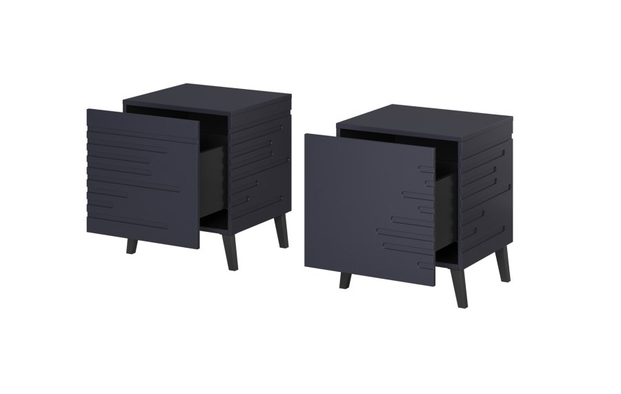 Sengebord NOVA 44x40x52 marinebl mat #2