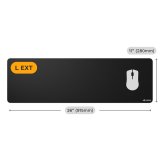Glorious Gaming GLO-MP2-CLTH-EGL-LE-BLK musemtte Gaming musemtte Sort #7