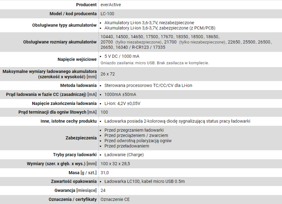 Batterioplader til genopladelige Li-ion-batterier everActive LC-100 #6