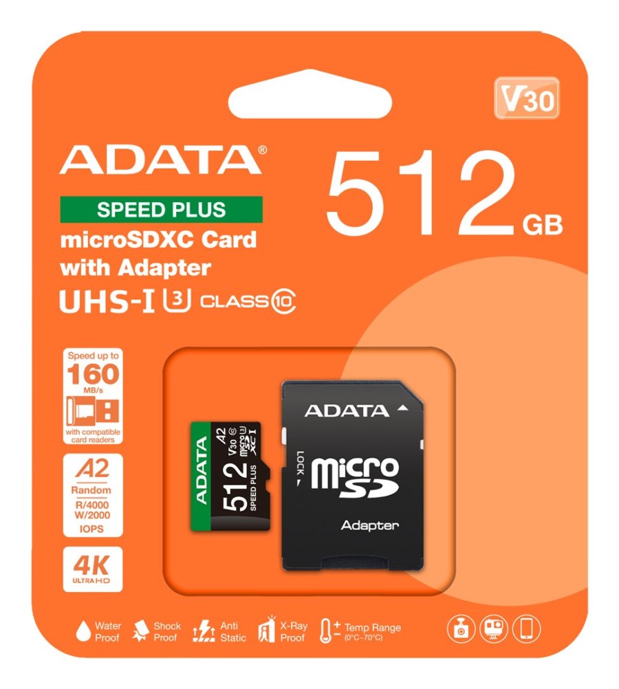 ADATA Speed Plus 512 GB MicroSDXC Klasse 10 #10
