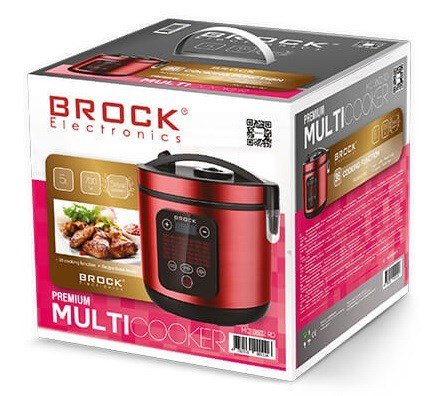 Brock Electronics MC 3602 RD multi komfur 5 L 700 W Sort, Rd #2