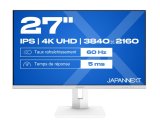 JAPANNEXT JN-IPS270UHD60F-C65W-HSP-W computersk�rm 68,6 cm (27