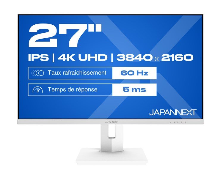 JAPANNEXT JN-IPS270UHD60F-C65W-HSP-W computersk�rm 68,6 cm (27