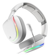 Glorious Gaming GHS Eternal RGB Headset Ledningsf�rt Spil USB Type-C Hvid #28