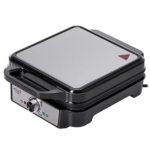 Adler AD 3083 vaffeljern 4 vafler 1800 W Sort, Slv #2