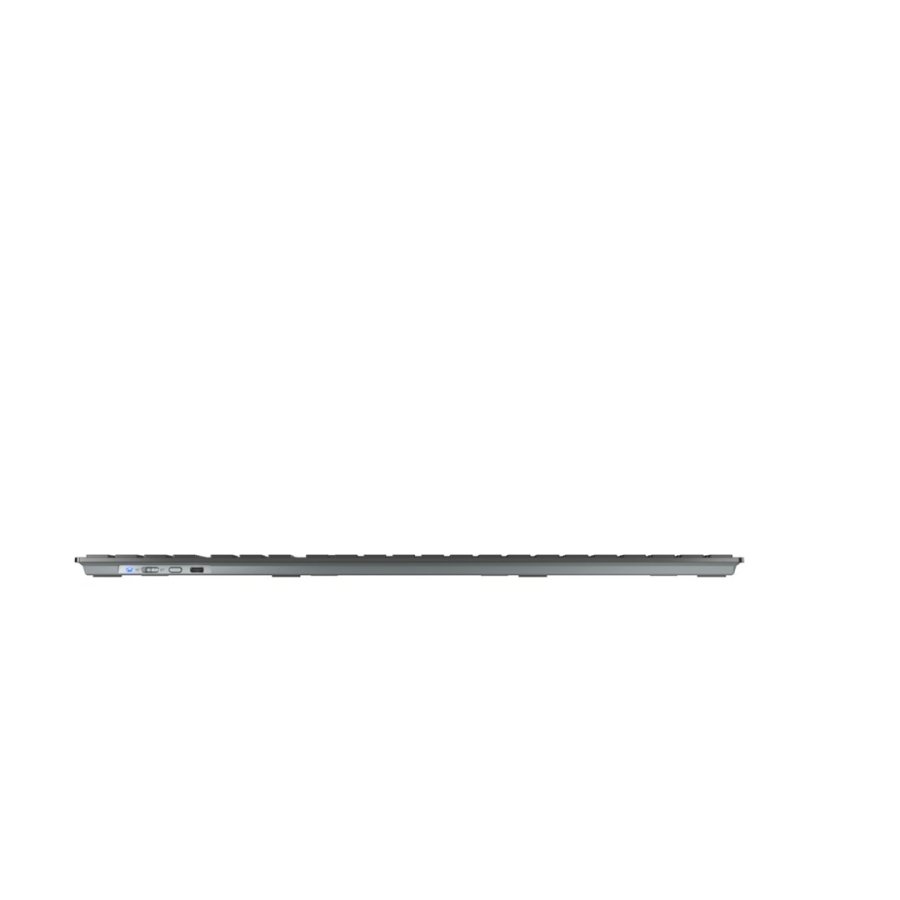 CHERRY KW 9100 SLIM tastatur Universel RF trdls + Bluetooth QWERTZ Tysk Sort #8