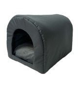 GO GIFT seng til katte og hunde - grafit - 40 x 33 x 29 cm #1