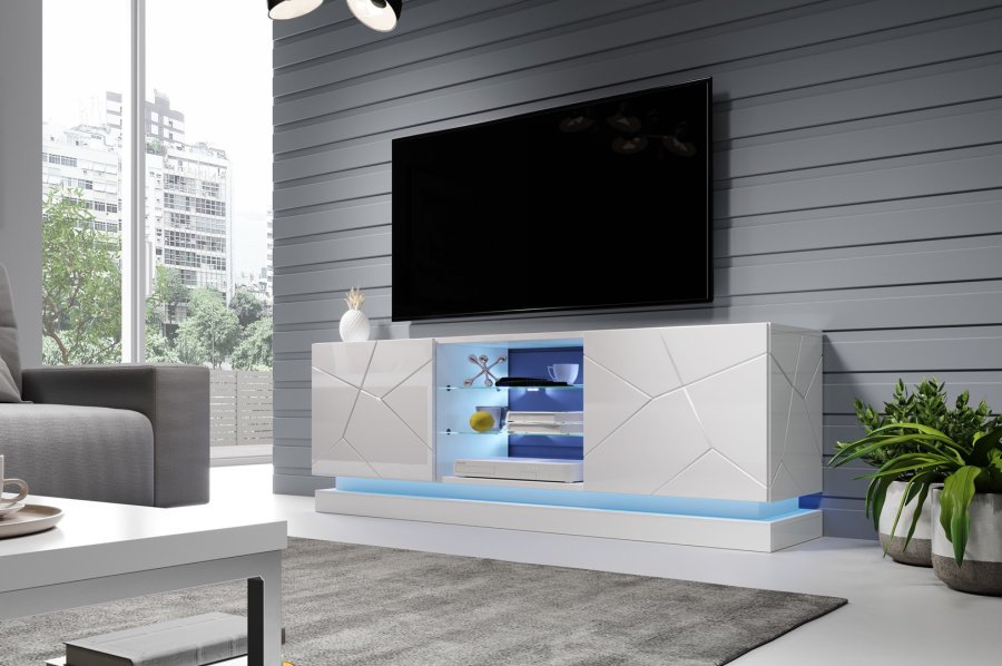 Cama QIU 160 TV stativ & underholdningscenter 4 hylder #4