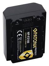 Patona Protect NP-FZ100 2250mAh / 16.2Wh batteri til Sony NP-FZ100 A7 III, A7R III, A7RM3, Alpha 7 R III, Alpha 7 R III, A9, Alpha 9 #4