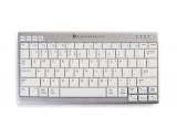 BakkerElkhuizen UltraBoard 950 Wireless tastatur Kontor Bluetooth QWERTY US engelsk Lys gr�, Hvid #3