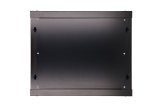 Extralink 9U 600X450 WALL-MOUNTED RACKMOUNT CABINET BLACK Vgmonteret stativ Sort #4
