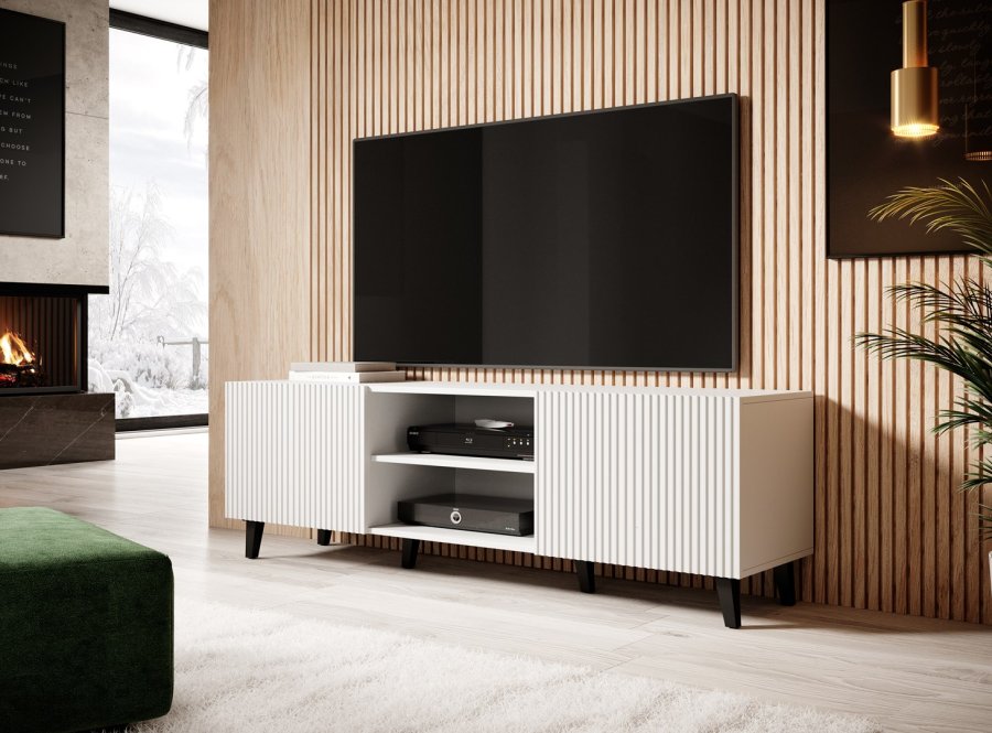 Cama RTV-skab PAFOS 150x42x52 hvid mat #2