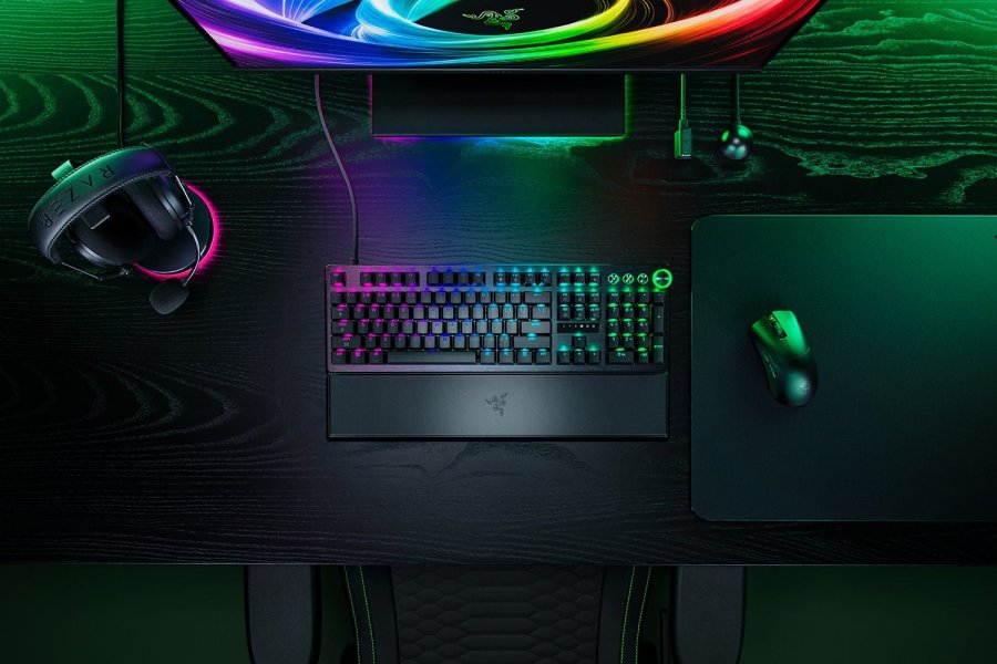Razer Huntsman V3 Pro 8KHz tastatur Spil USB Sort #8