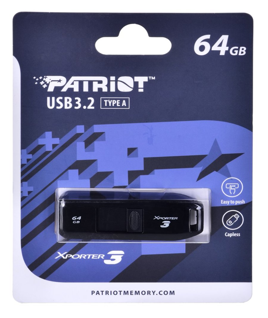 PARTIOT FLASHDRIVE Xporter 3 64GB Type A USB 3.2 #1