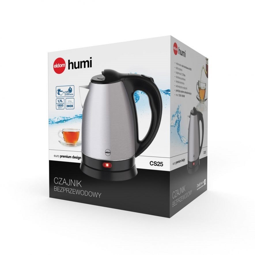 ELDOM Stlkedel HUMI, 1800 W, kapacitet 1,7L, kogeplader #3