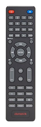 Aiwa MSBTU-700DAB stereoanl�g Home audio micro system 25 W Arktisk bl�, Sort #5