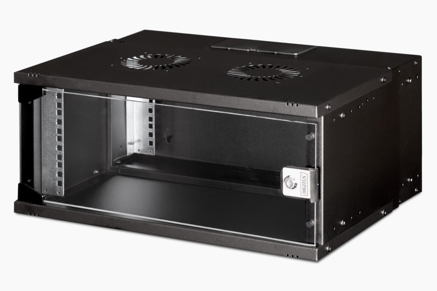 Digitus DN-49201 stativ 4U Vgmonteret stativ Sort #1