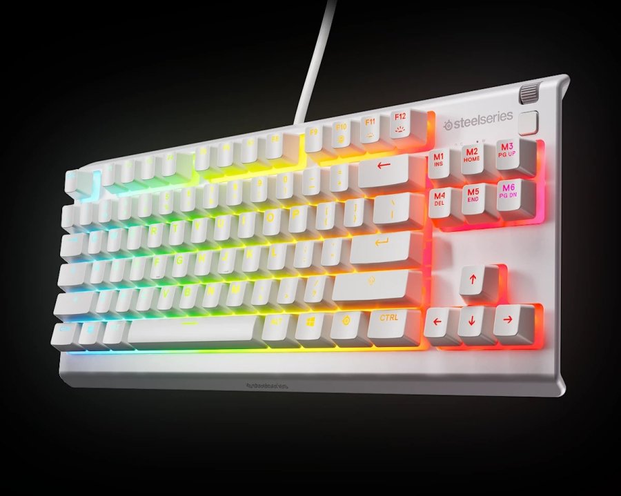Steelseries APEX PRO TKL GEN 3 tastatur Spil USB US engelsk Hvid #5