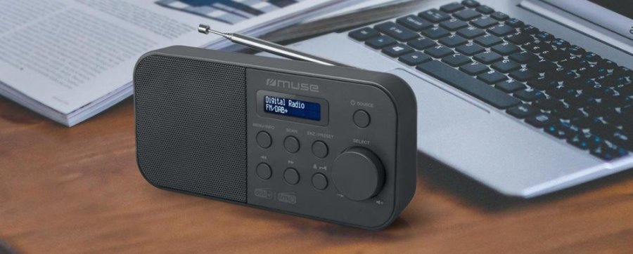 Muse M-109 DB radio Brbar Sort #3